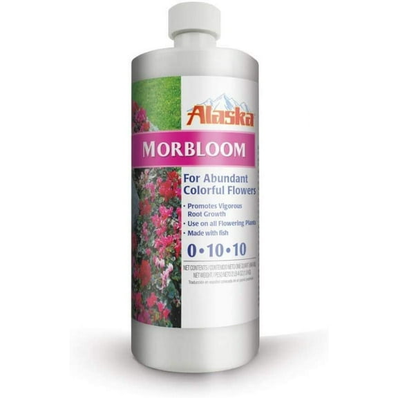 Alaska Morbloom Fertilizer Natural Concentrate 0-10-10 32 oz: 2 Pack