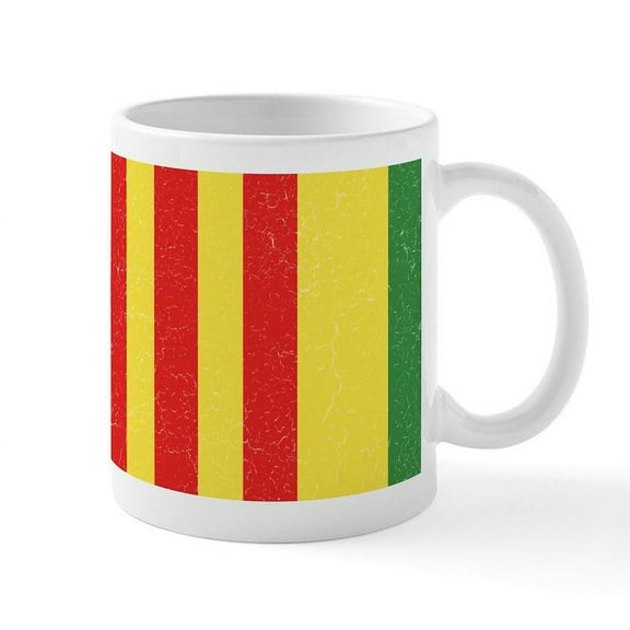 CafePress - Vietnam Veteran Flag - 11 oz Ceramic Mug - Novelty Coffee Tea Cup
