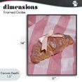 thumbnail image 4 of Stupell Industries Glam Glam Ribbon Croissant Black Framed Giclee Art, 11 x 14, by LISH Creative, 4 of 8
