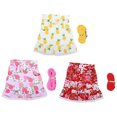 thumbnail image 4 of CSChome Rabbit Clothes Leash 1 Set Rabbit Clothes Leash Lace Hem Bowknot Peach Print Pet Rabbit Hamster Traction Rope Pet Supplies Hamster Harness, 4 of 7