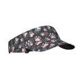 thumbnail image 1 of Fotbe Colorful Paws Of Dog Visera Deportiva con Diseño, Gorra Abierta Ajustable de Algodón para Mujer y Hombre, 1 of 7