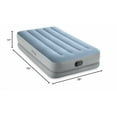 thumbnail image 3 of Intex 14" Twin Essential Rest Dura-Beam Airbed Mattress with Built-in USB Pump, 3 of 15