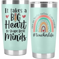 Teacher Tumbler Gifts For Women, Teacher Appreciation Week Gifts Birthday Gifts from Students, Back To School, Retirement, Christmas Teacher Gift Ideas, 20 Oz Teacher Cup