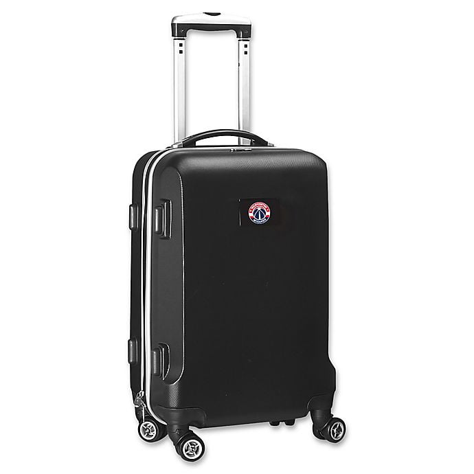 NBA Washington Wizards 20-Inch Hardside Carry On Spinner in Black