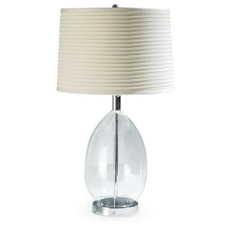 Poshd Chrm Fnsh, 6"base, Pleatshade