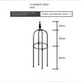 thumbnail image 2 of Garden Trellis for Climbing Plants Outdoor, Tall Plant Trellis Support for Potted Plants Climbing Vine Rose Clematis Vegetable Cucumber Trellis, Garden Obelisk Trellis,, 2 of 8