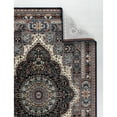 thumbnail image 3 of MDA Home Prime Navy Blue/Multi-Color Polyester Area Rug - 5'2" x 7'5", 3 of 4