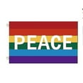 thumbnail image 1 of Peace Flag, Peace Dove World Peace Sign Symbol Flag For Patio Lawn Home Outdoor Dcor, 1 of 2