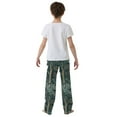thumbnail image 5 of FORMRS Kids Pajama Pants with Pockets Size 9-10Y Boys Lounge Sleep Bottoms, Floral Forest Scene, 5 of 8