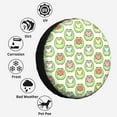 thumbnail image 6 of Kdxio Cute Chubby Frog for Tire Cover Wheel Protectors Tyre Covers Weatherproof Wheel Covers Universal Fit for Trailer Rv SUV Truck Camper Travel Trailers 17 inch, 6 of 8