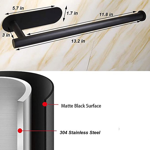 Paper Towel Holder under Self Adhesive Kitchen Countertop Wall