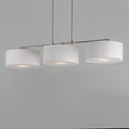thumbnail image 3 of 10017WLSN-Maxim Lighting-Bongo - 3 Light Linear Pendant-9.75 Inches Tall and 16 Inches Wide-Satin Nickel Finish, 3 of 5