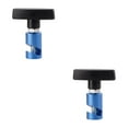 thumbnail image 1 of Unatoiry Aluminium Alloy Auto Engine Hood Lift Rod Clamp Portable Rotary Detachable Reusable Automotive Stopper Clip Retainer Blue 2Set, 1 of 6