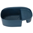 thumbnail image 2 of Sink Drain Shelf, Dark Blue Storage Basket Leftovers Filter Plastic  For Kitchen For Vegetable Drainer, 2 of 8