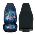thumbnail image 4 of Uorisanigo Car Seat Covers Front Seats Only, 2-Pack Hawaiian Turtle Auto Seat Cover Set, Sideless Design for Easy Installation, Universal Fits Most Cars Trucks Vans SUVs, 4 of 7