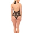 thumbnail image 2 of Elizabeth Jane Women's Reversible Leopard One-Piece Swimsuit, X-Small, 2 of 3