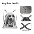 thumbnail image 4 of Mochila con cordón de Beyoncé de la gira mundial del Renacimiento, mochila deportiva para gimnasio, bolsas de cuerda vintage para yoga, 4 of 4