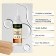 thumbnail image 3 of Environmentally Friendly Wood Glue For Wood Repairs Warped Edges And Peeling. Multi-purpose Suitable For Bonding All Kinds Of Wooden Furniture 150ml, 3 of 6