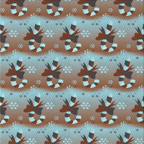 Ahgly Company Indoor Square Patterned Sienna Brown Area Rugs, 8' Square