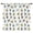Robot and Shapes, variant on Blackout Kids Curtains,Robot and Dogs Black Pattern Children's Insulated Curtains Set Of 2,Bedroom Essentials,Toddler Room Decor 52"x84"