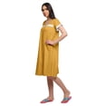thumbnail image 2 of Moomaya Chemise de Nuit en Popeline de Coton à Manches Courtes pour Femmes, 2 of 4