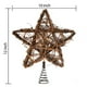 thumbnail image 2 of Decoración de árbol de Navidad Joiedomi Rattan Star con 50 luces LED, 2 of 11