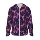 thumbnail image 1 of Balery Purple Dreamcatcher Sudadera ligera de manga larga con capucha y protección solar UPF 50+ para hombre y mujer, ideal para pesca y running-Large, 1 of 7