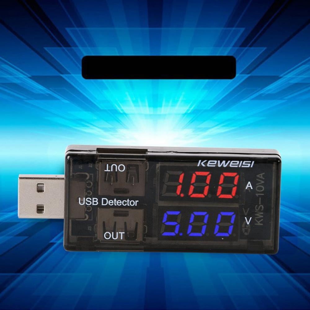 Details about   USB Power Meter Testers USB Current Voltage Detector Voltmeter Ammeter Tester 