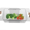 thumbnail image 2 of CRILSTYLEO Sink Storage Rack Transparent 1Set For Kitchen Sink Accessories, 2 of 6