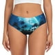 thumbnail image 1 of Balery Hawaiian Beach Pirate Moon Ropa Interior de Algodón para Mujer con Dibujo – Braguitas Cómodas y Elásticas, Estilo Clásico-4X-Large, 1 of 6