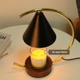 thumbnail image 2 of Luz de lujo Retro aromaterapia lámpara de fusión de cera temperatura ajustable sin humo dormitorio noche cálida vela romántica, 2 of 8
