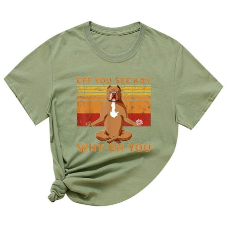 

Womens 2022 Trendy Cute Graphic Tshirt O Neck T Shirt Short Sleeve Casual Tee Tops Blouse Business Casual Tops Beach Dresses Cute Tops Sexy Club Party Slim Fit Print Dress Tshirts Corset Tops