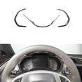 thumbnail image 3 of 3pcs Car Carbon Fiber Interior Dashboard Meter Display Frame Cover For Corvette C7 2014-2019 Lhd, 3 of 5