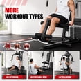thumbnail image 5 of GARVEE Multifunctional Home Gym System,Home Gym Station with 100LBS Weight Stack,Exercise Equipment for Full Body Traning with Pulley System, 5 of 8