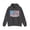 Dark Heather, variant on American flag w/ majestic bald eagle Heavy Blend Hooded Sweatshirt