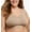 Nude, variant on Women's Just My Size 1263 by Hanes Plus Size Pure Comfort Bra (Black 3X)