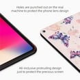 thumbnail image 4 of SaniMore for iPad 10.2" (9th/8th/7th Generation, 2021/2020/2019) Intelligent Power-Saving Case, PU Leather Case with Adjustable Kickstand Shockproof Protective Case for Women Ladies, Flower Buttefly, 4 of 9