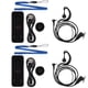 thumbnail image 1 of 2 PCS Mini portátil de mano de negocios UHF/VHF Walkie Talkie Radio bidireccional 400-480MHz, 1 of 5