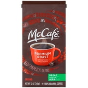 McCafe Premium Roast Decaf, Medium Roast, Ground Coffee, 12 oz