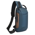 thumbnail image 6 of Segolike Fashion Men Chest Bag Crossbody Bag Backpack, Men's Hiking Bag Shoulder Chest Bag Backpack for Hiking Sports Climbing Walking Blue Gold, 6 of 8