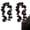 #A+#b, variant on Halloween Garland, Artificial Black Garland Hanging Vine Artificial Floral Vines, 5.6FT Gothic Fall Garland, Spooky Halloween Decor for Mantel Porch Staircase, Dark Aesthetic Wall Ornament