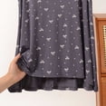 thumbnail image 5 of QSAWXQZ Women's Modal Bow Detail Printed Pajama Tank Crew Neck Sleeveless High Low Hem Layering Top Lounge for Summer 4XL, 5 of 5