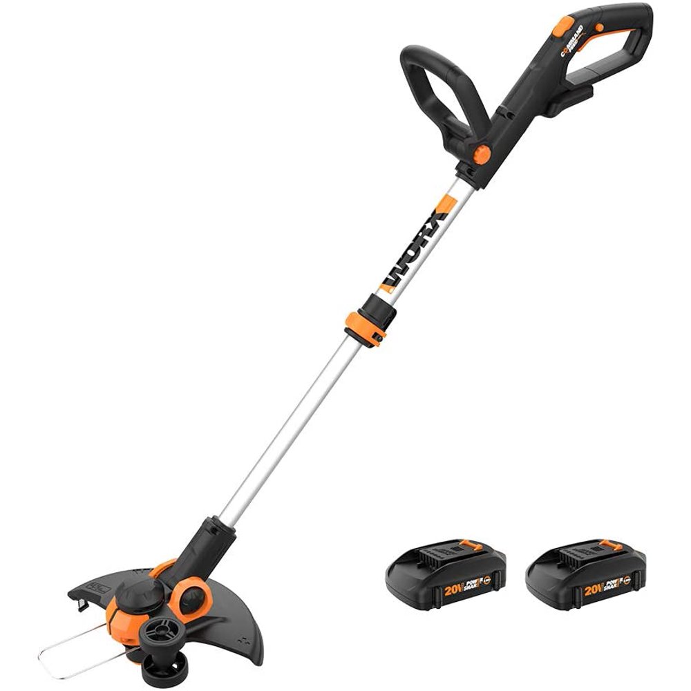 WORX WG163 GT 3.0 20V PowerShare 12" Cordless String Trimmer & Edger