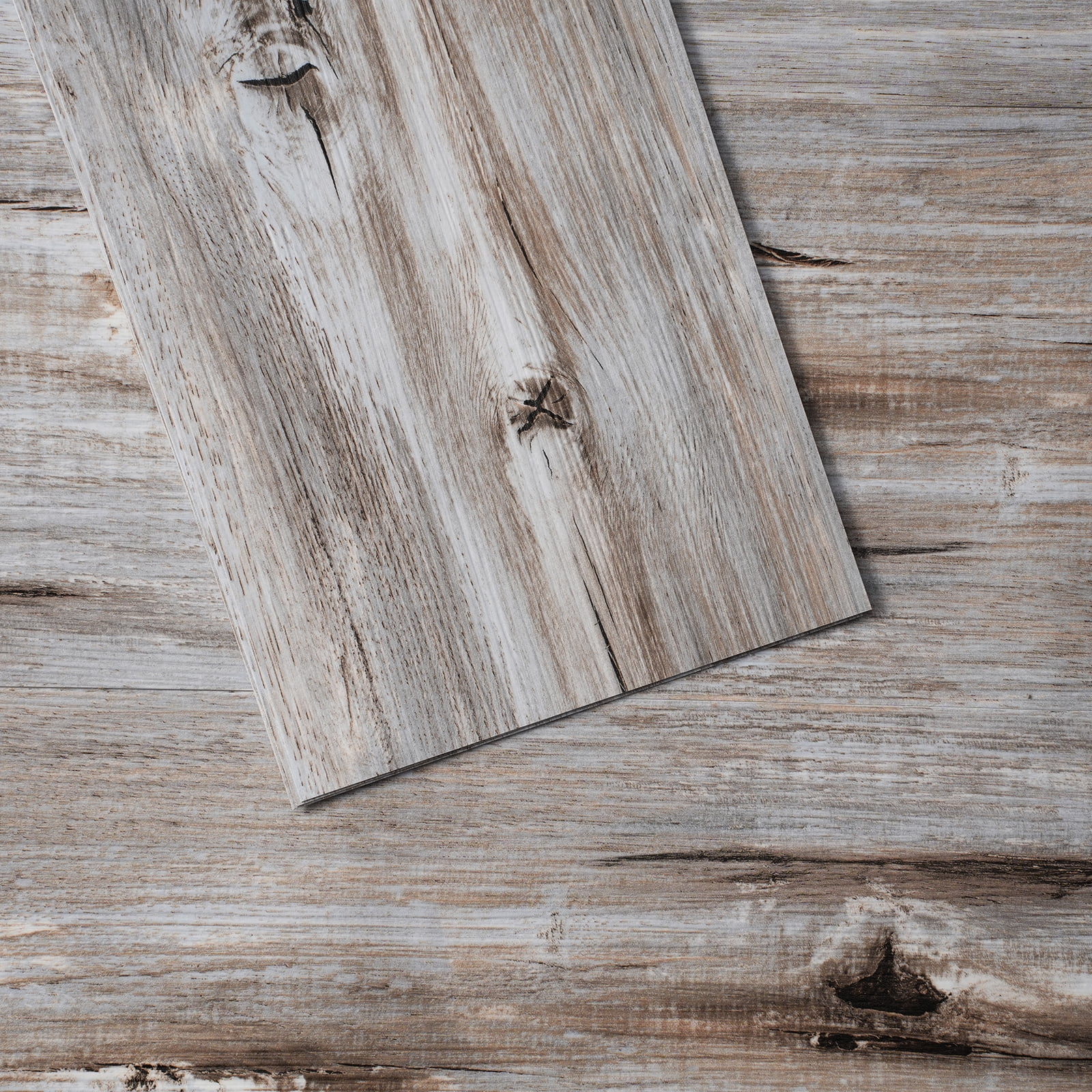 ティムページ KFFKFF 36 Pieces Self Adhesive Vinyl Floor Tiles Wood Grain 0.62mm