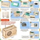 thumbnail image 2 of Juego de 4 Rompecabezas de Madera, Kit de Manualidades para Hacer Mismo, Altavoz, Radio, Gramófono, Proyector, Práctica de Soldadura, Kits Electrónicos para Hacer Mismo, 2 of 7