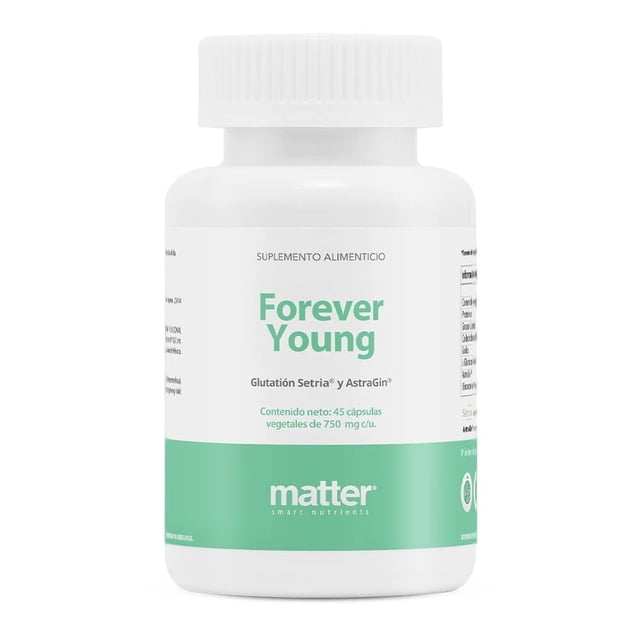 Suplemento alimenticio Matter Forever Young 45 cápsulas vegetales 750 mg c/u