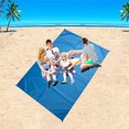 thumbnail image 3 of Estera de picnic Estera de piso impermeable liviana Mini estera de playa plegable Estera a prueba de humedad para acampar al aire libre para acampar, viajar, caminar, festivales y deportes, 3 of 5