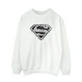 thumbnail image 1 of DC Comics Womens Superman Logo Sketch Sweatshirt, 1 of 3