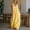 *Yellow, variant on ClodeEU Women's V Neck Sleeveless Loose Fit Dress with Pockets ,Casual Flowy Relaxed Midi Sundress Yellow,Womens Plus L