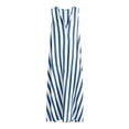thumbnail image 7 of XuJwPNcy Summer Dresses for Women Breathable V Neck Maxi Dresses Sleeveless Striped Dress Thin Breathable Vacation Clothes, 7 of 7